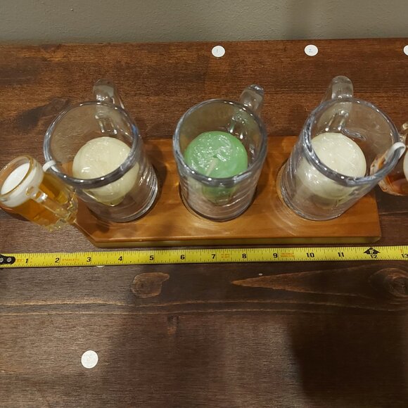 Vintage 2012 Yankee Candle Beer Flight Candle Board - Picture 6 of 12